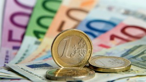 Euro auf Vier-Wochen-Hoch