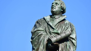 Gegen Corona ist selbst Martin Luther machtlos