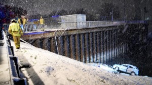 Viele Unfälle nach Wintereinbruch