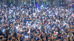 Kampf um Georgiens Zukunft