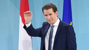 Kurz einstimmig zum ÖVP-Fraktionschef gewählt