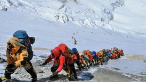 So viele Bergsteiger wie noch nie am Mount Everest erwartet