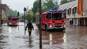 Unwetter sorgen für heftige Überschwemmungen