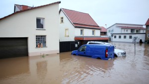 Windehausen in Thüringen wegen Hochwassers evakuiert