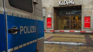 Beute bei KaDeWe-Einbruch im sechsstelligen Bereich