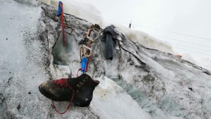 Schmelzender Gletscher gibt verschollenen Bergsteiger frei