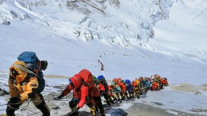 Bergsteiger Dawa Finjhok Sherpa bekommt nicht genug