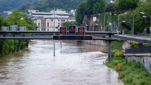 Hochwasserlage im Saarland angespannt