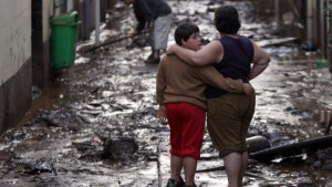 Noch mindestens vier Vermisste nach Unwetter