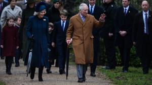 Britische Royals besuchen Weihnachtsgottesdienst