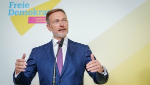 Lindner stellt Ampel mit Grundsatzpapier vor Zerreißprobe