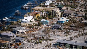 Eine Schneise der Verwüstung durchzieht den Sunshine State