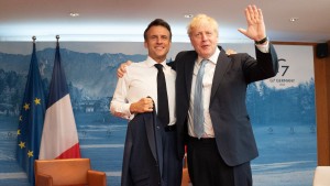 Johnson soll Macron heftig beschimpft haben