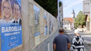 Entscheidende zweite Runde der Parlamentswahl