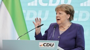 Merkel fordert Bündelung von Interessen in Europa