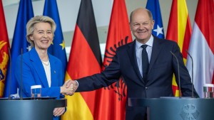 Scholz hofft auf EU-Beitritt der Westbalkan-Staaten vor 2034