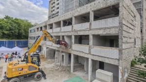 Uniklinik als Dauerbaustelle