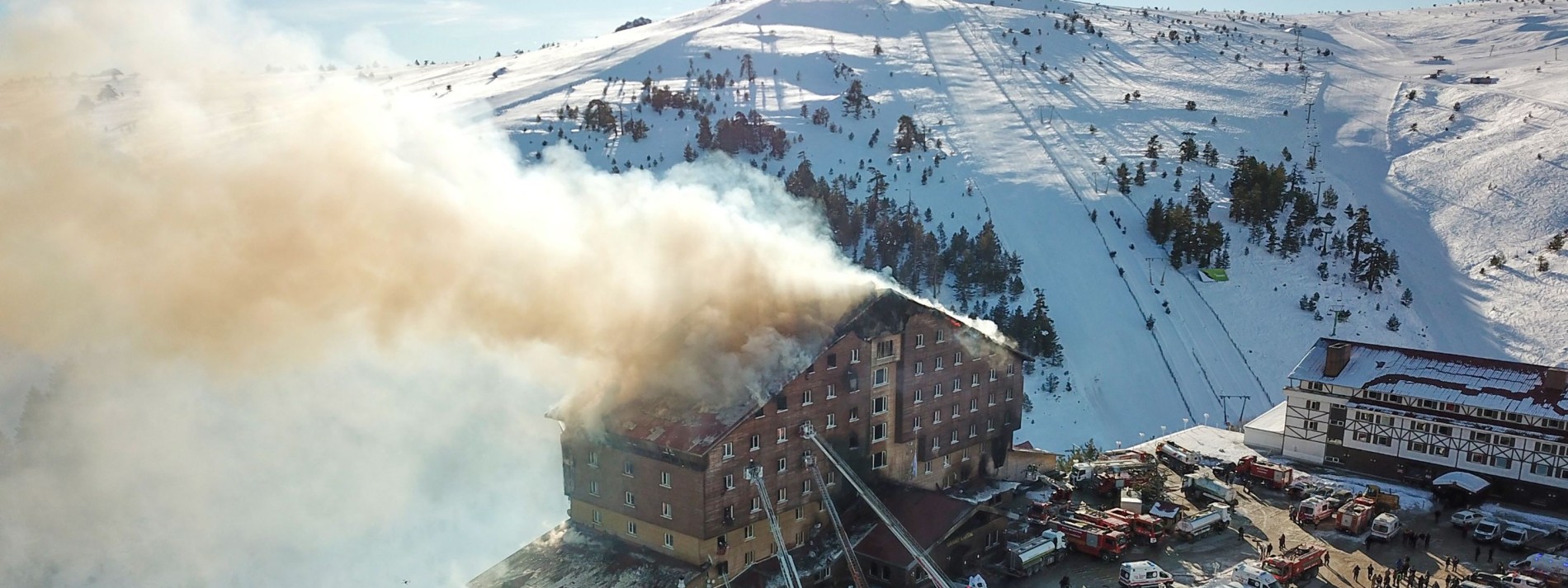 Großbrand im türkischen Skigebiet sorgt für Entsetzen