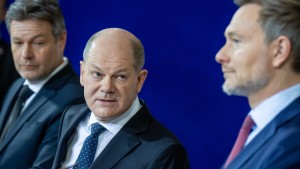 Scholz stellt sich im Haushaltsstreit an die Seite Lindners