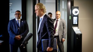 Einigung über rechte Koalition mit Populist Geert Wilders