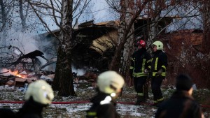 Absturz kurz vor der Landebahn