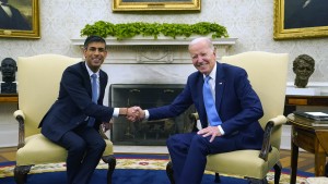 Sunak besucht Biden erstmals im Weißen Haus