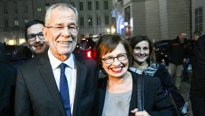 Van der Bellen wird Bundespräsident