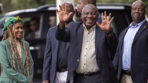 Die Parteiführung stellt sich hinter Ramaphosa