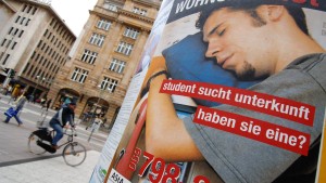 Studentenprotest auch an der Uni Frankfurt