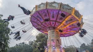 Volksfest im Wald trotzt dem Regen