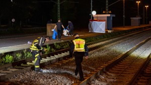 Zwei Männer sterben bei Zugunfall in Langenselbold