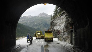 Die Etappe der Tour endet im Chaos