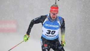 Deutsche Biathleten verpassen Podium knapp