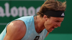 Zverev und ein hitziges Duell in Monte Carlo