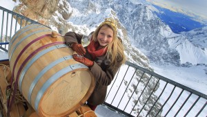 Reift Wein auf der Zugspitze besser?