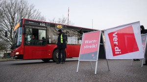 Streikwoche im öffentlichen Nahverkehr beginnt