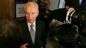 Peres fordert Sozialhilfe für Palästinenser