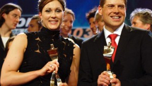 Hannah Stockbauer und Jan Ullrich vorn