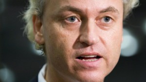 Keine Rechts-Koalition mit Wilders