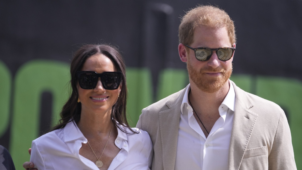 Harry und Meghan im Mai in Lagos