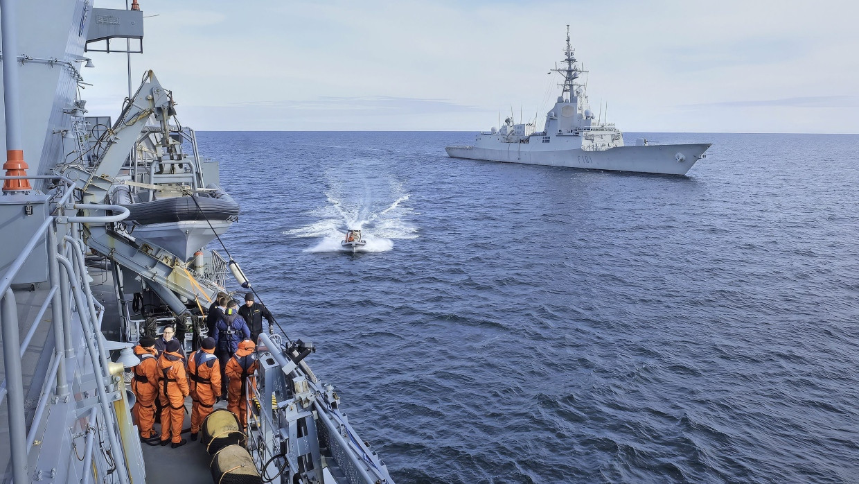 Sicher ist sicher: Schiffe der maritimen Speerspitze der NATO patrouillieren im April in der Ostsee.