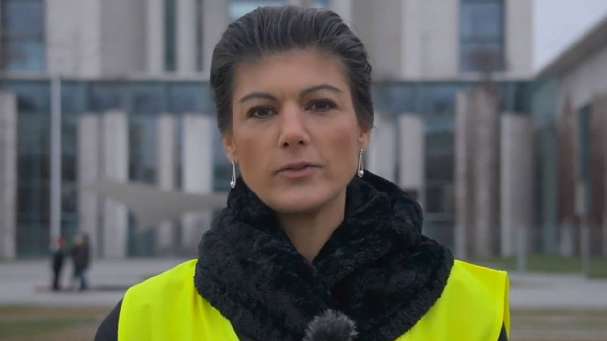 Sahra Wagenknecht wird bei den Aktionen am Samstag krankheitsbedingt nicht teilnehmen.