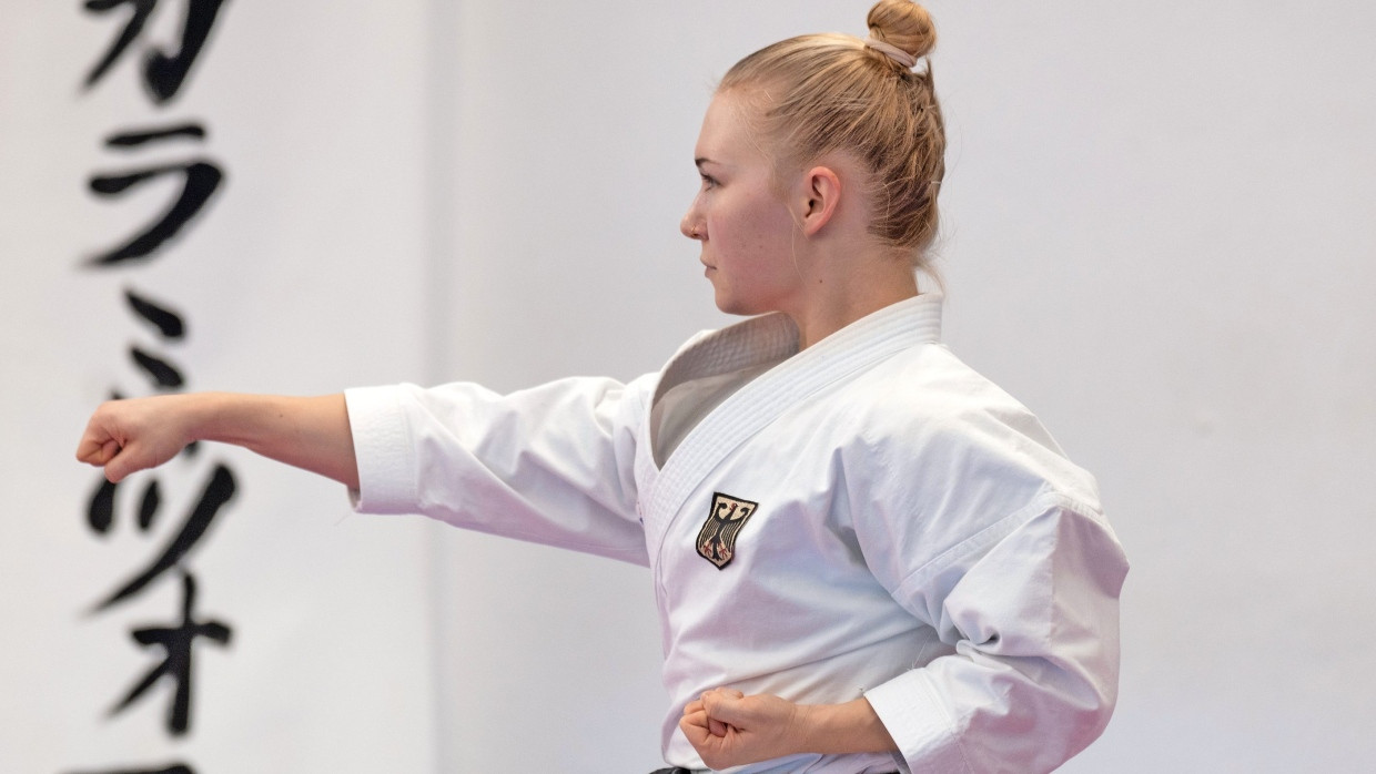 Ständig in Bewegung: Karateka Jasmin Jüttner