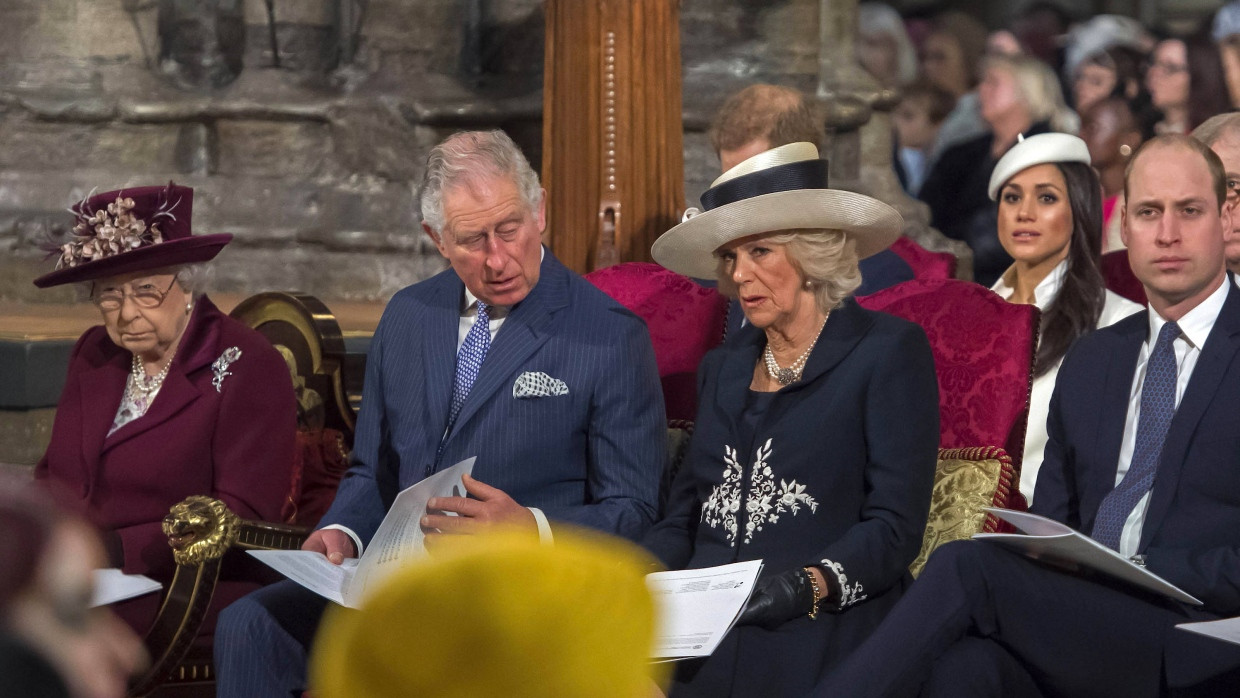 Was für eine Stimmung! Die Royals in Westminster Abbey