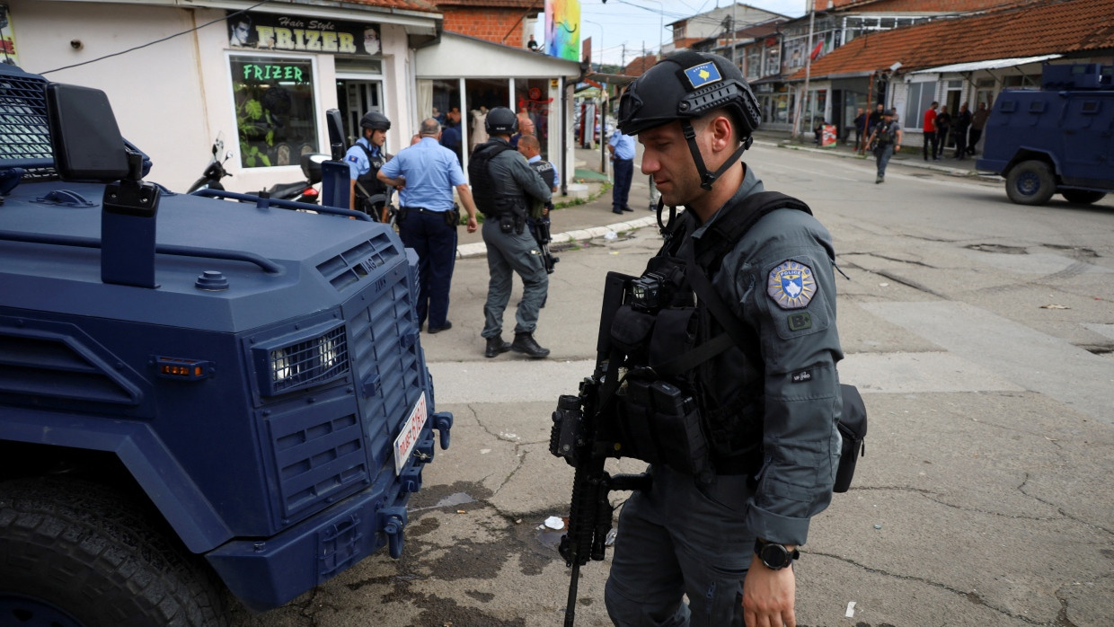 Einsatzkräfte im Kosovo