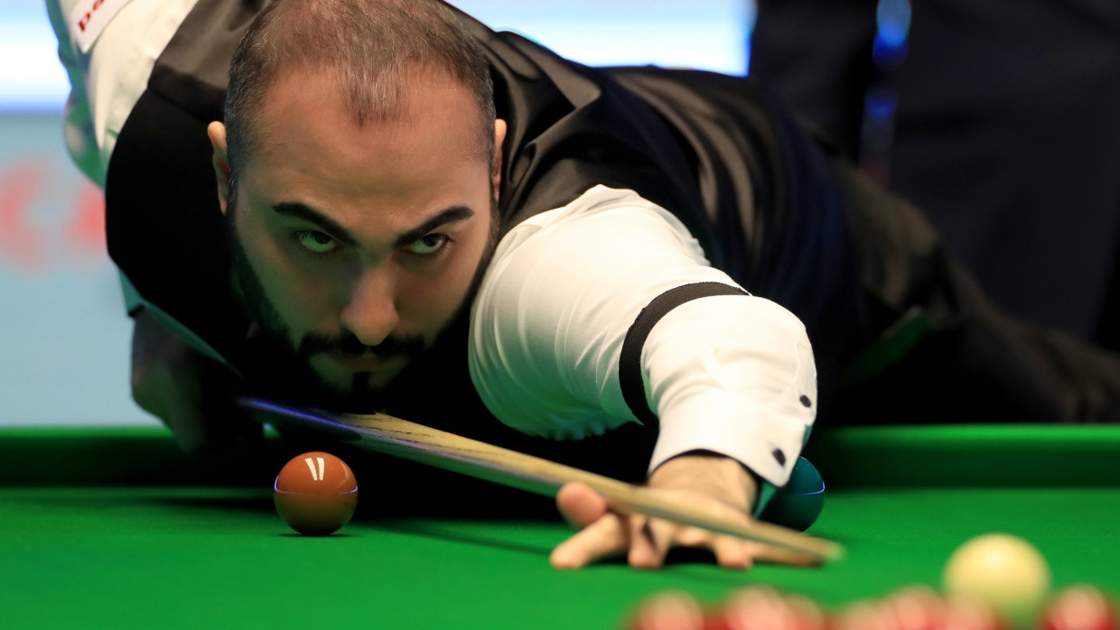 Hossein Vafaei ist der erste Iraner bei der Snooker-WM.