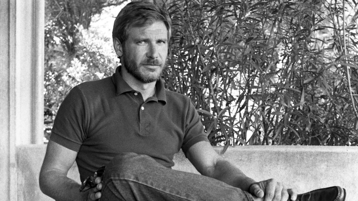 Er kann auch entspannt: Harrison Ford