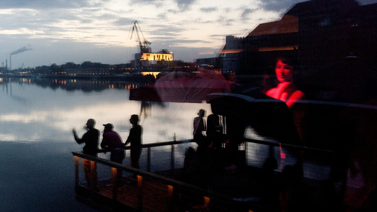 Einmalige Lage: Im Berliner Watergate konnte man mit Blick auf die Spree feiern