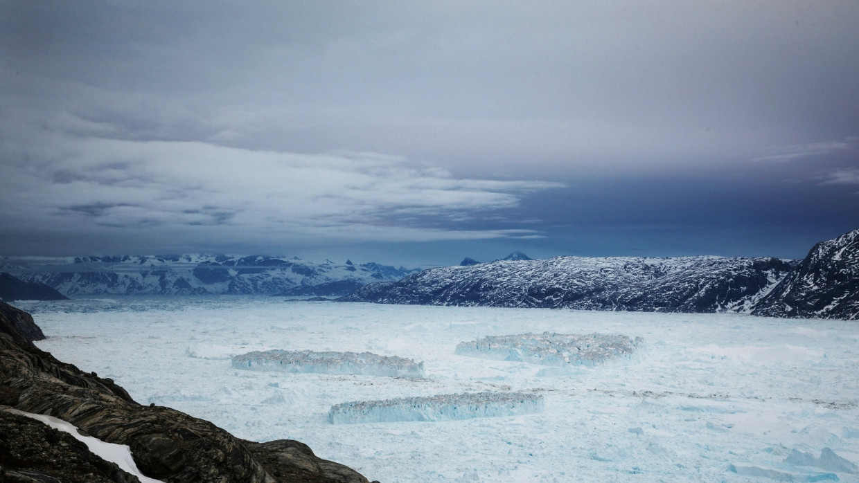 Ein Eisberg im Süden Grönlands