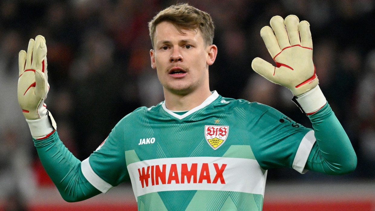 Wird von allen Seiten in Schutz genommen: VfB-Stuttgart-Torhüter Alexander Nübel